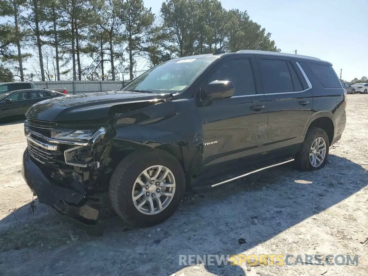 1 fotografías del automóvil dañado 1GNSCNKD0MR301731 CHEVROLET TAHOE 2021