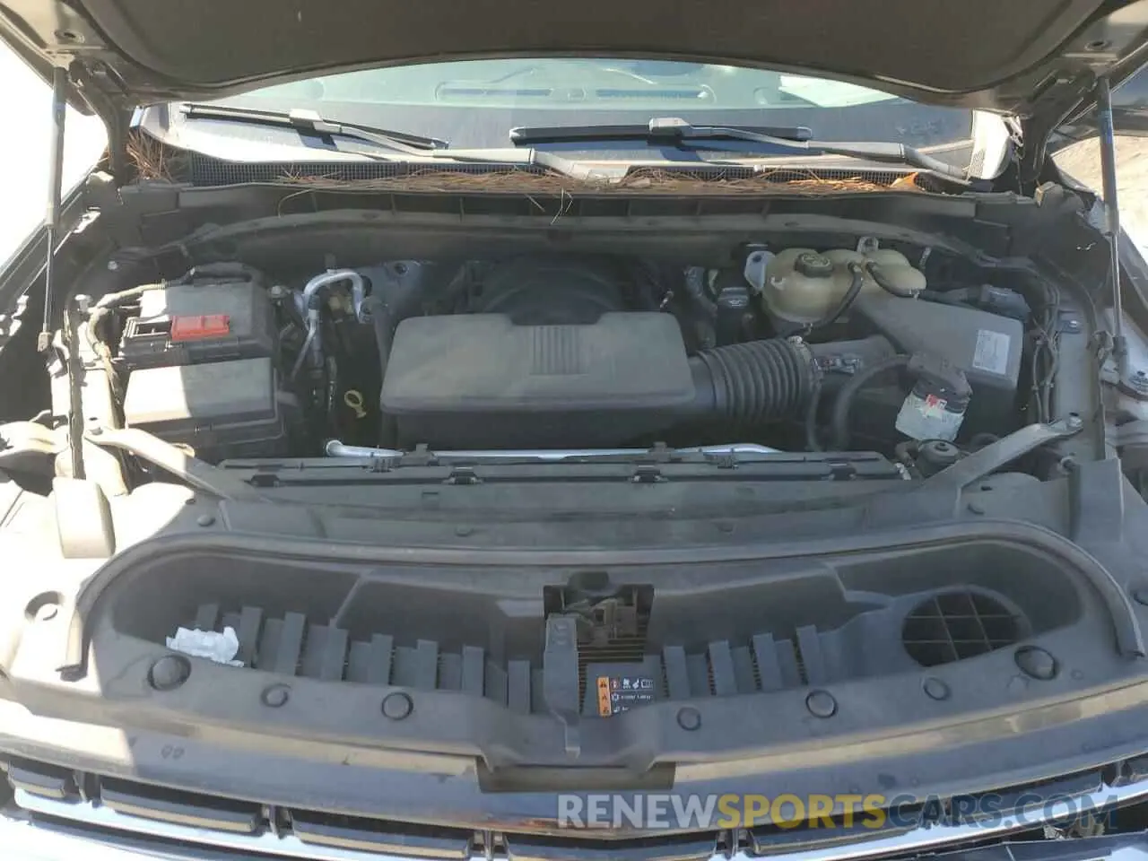 12 fotografías del automóvil dañado 1GNSCNKD0MR301731 CHEVROLET TAHOE 2021