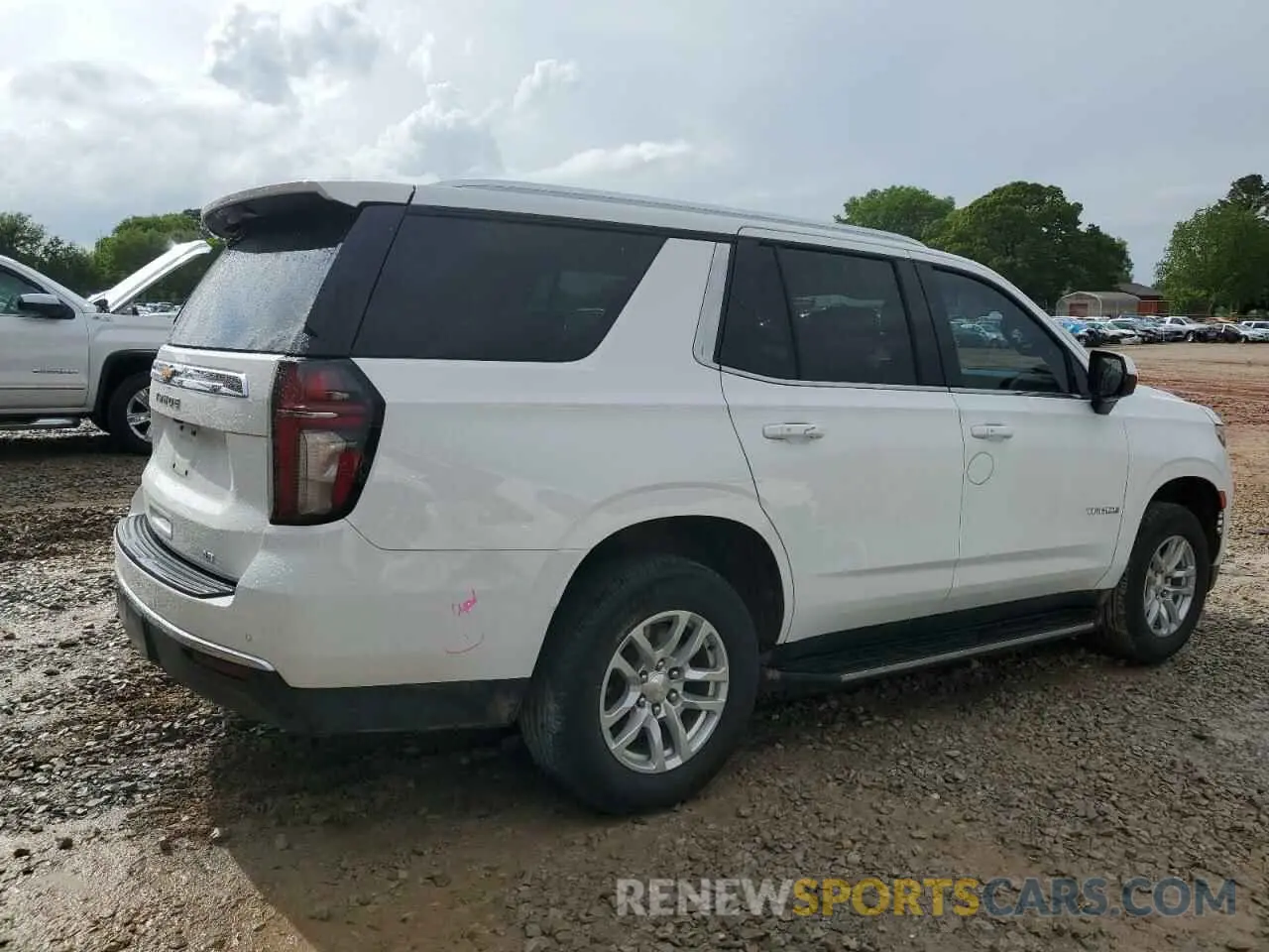3 fotografías del automóvil dañado 1GNSCNKD0MR418886 CHEVROLET TAHOE 2021