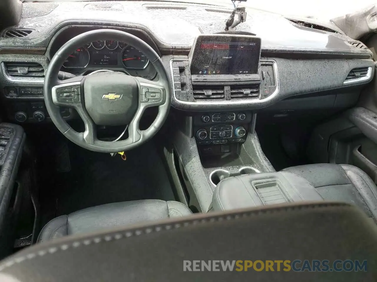 8 fotografías del automóvil dañado 1GNSCNKD0MR418886 CHEVROLET TAHOE 2021