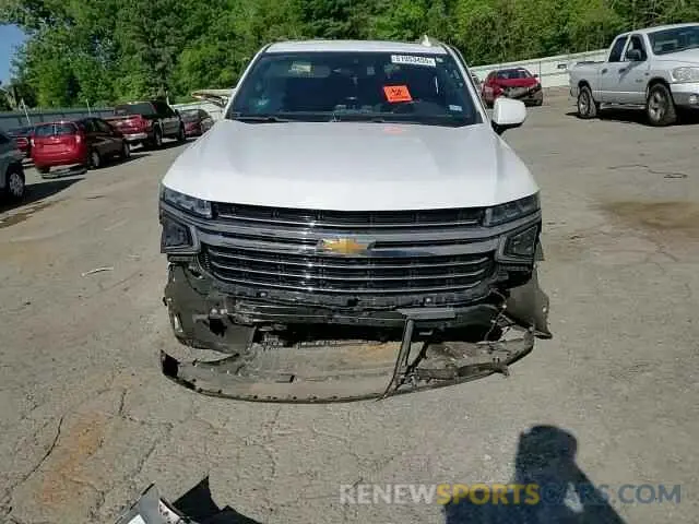 12 fotografías del automóvil dañado 1GNSCNKD1MR363008 CHEVROLET TAHOE 2021