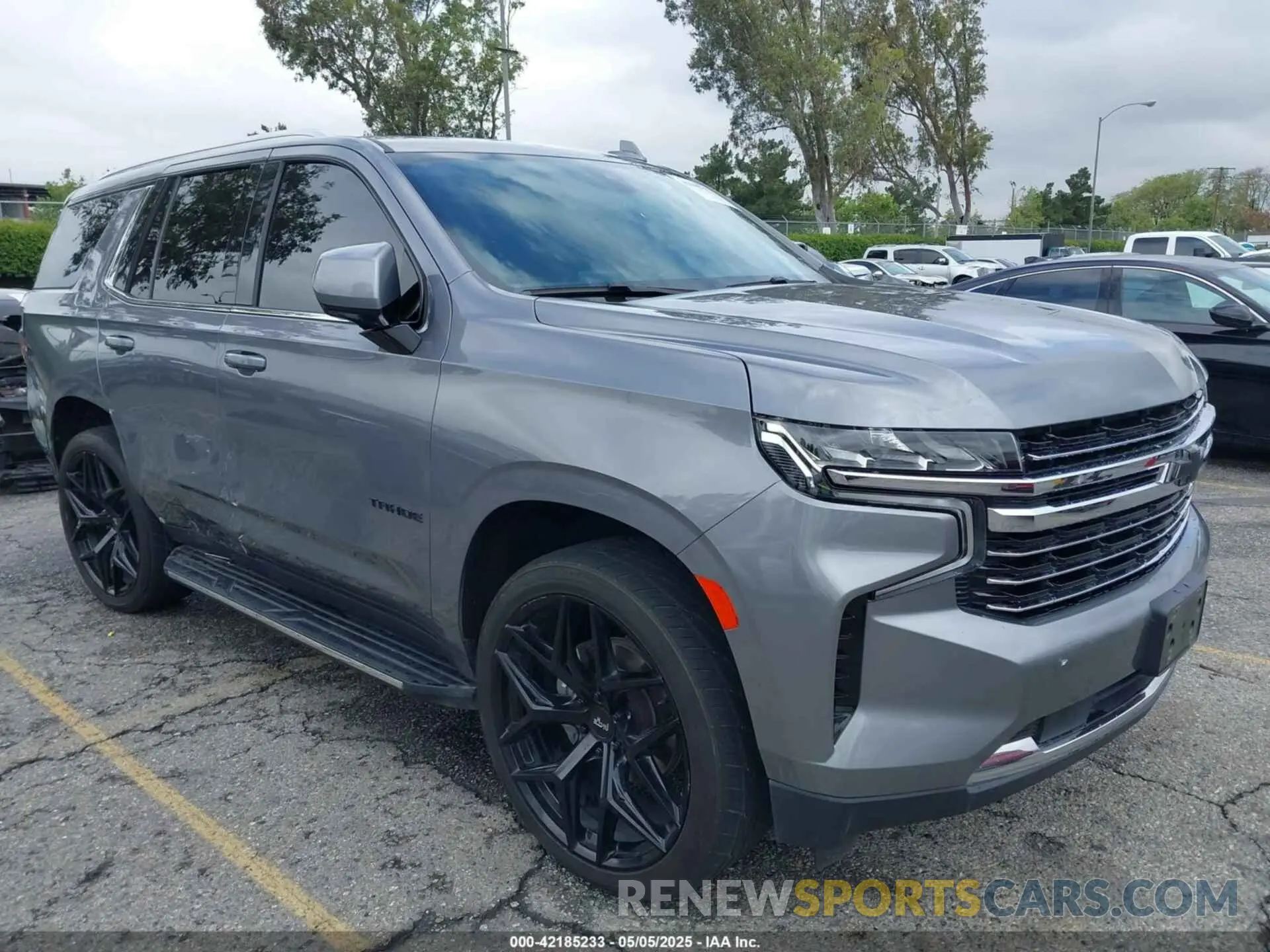 1 fotografías del automóvil dañado 1GNSCNKD4MR488987 CHEVROLET TAHOE 2021