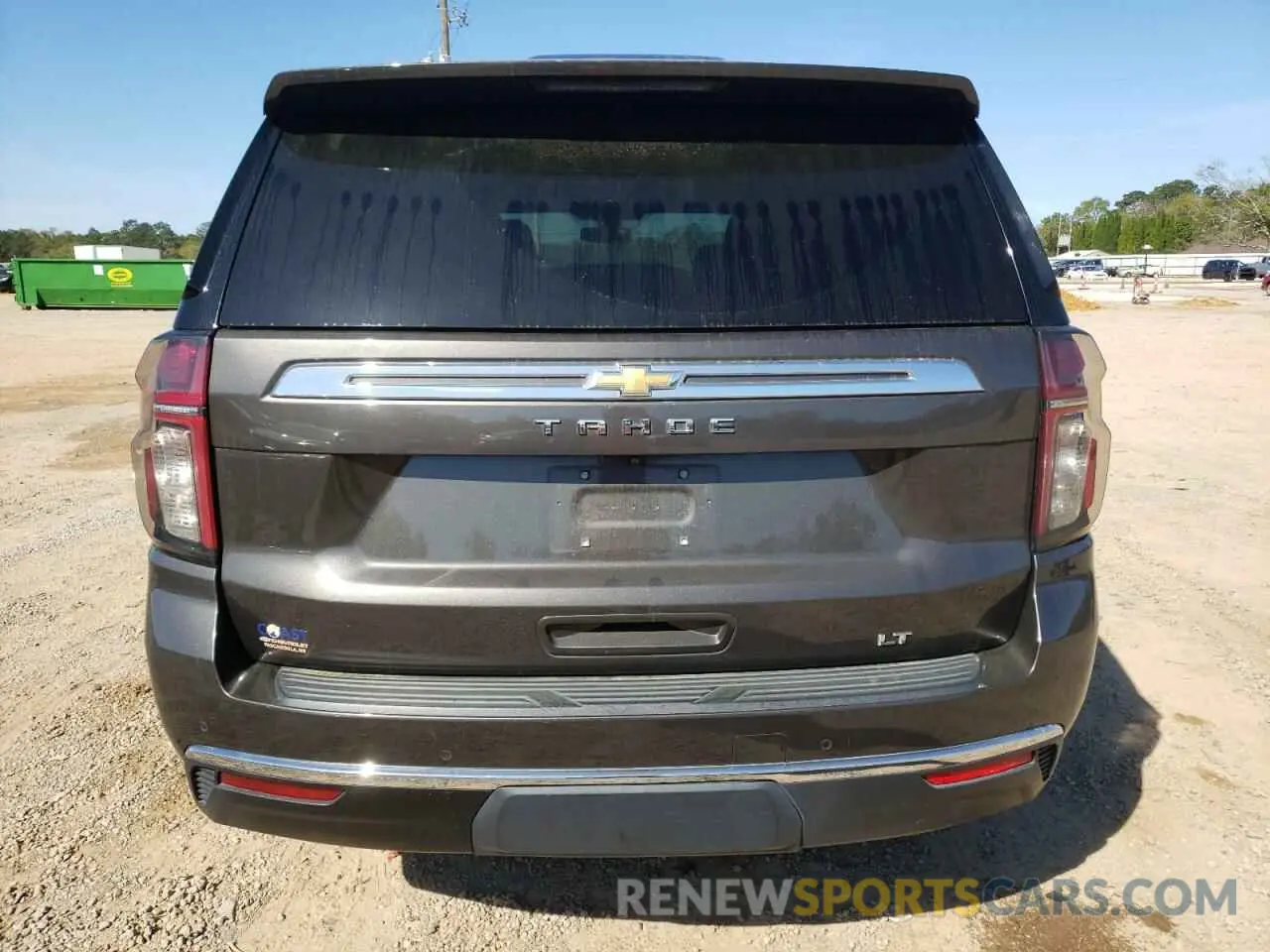6 fotografías del automóvil dañado 1GNSCNKD5MR238092 CHEVROLET TAHOE 2021