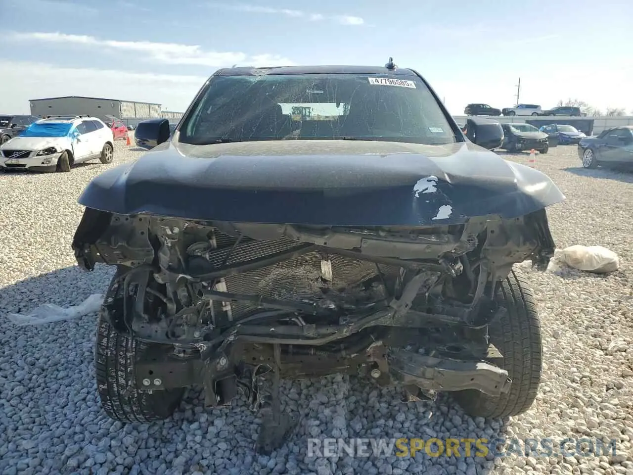 5 fotografías del automóvil dañado 1GNSCNKD7MR136017 CHEVROLET TAHOE 2021