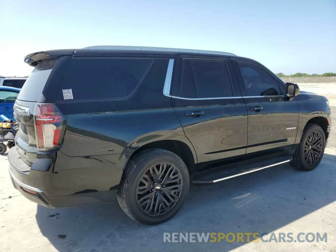3 fotografías del automóvil dañado 1GNSCNKD8MR120313 CHEVROLET TAHOE 2021