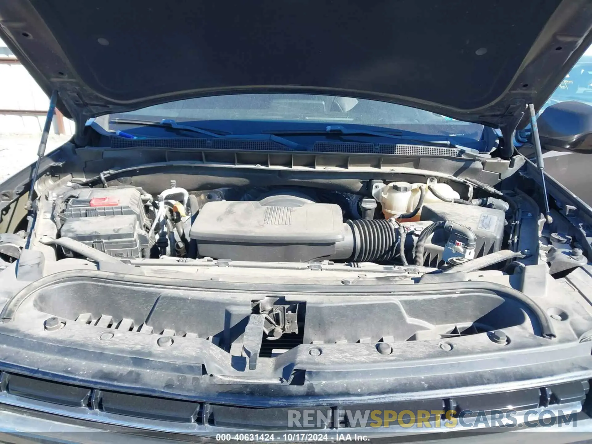 10 fotografías del automóvil dañado 1GNSCNKD9MR266140 CHEVROLET TAHOE 2021