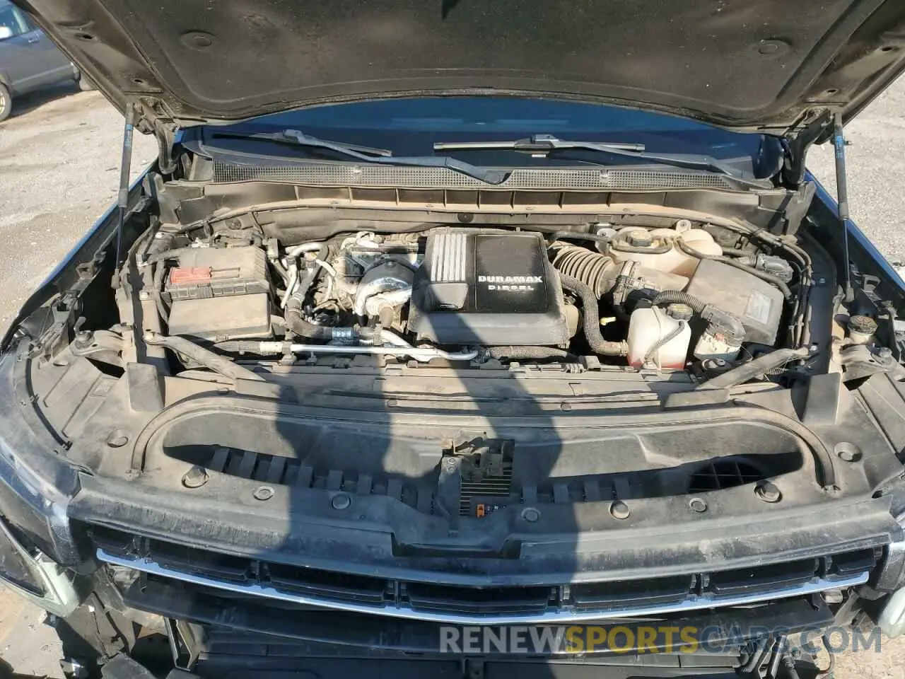12 fotografías del automóvil dañado 1GNSCNKT0MR307343 CHEVROLET TAHOE 2021