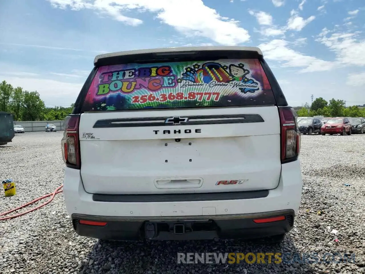 6 fotografías del automóvil dañado 1GNSCRKD9MR395972 CHEVROLET TAHOE 2021