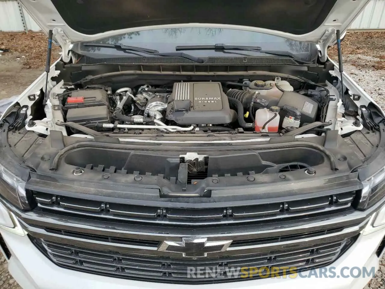 12 fotografías del automóvil dañado 1GNSCRKT5MR327806 CHEVROLET TAHOE 2021