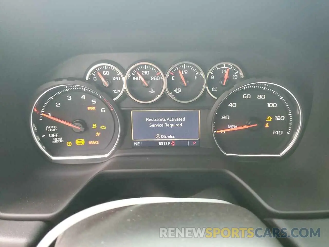 9 fotografías del automóvil dañado 1GNSCRKT5MR327806 CHEVROLET TAHOE 2021