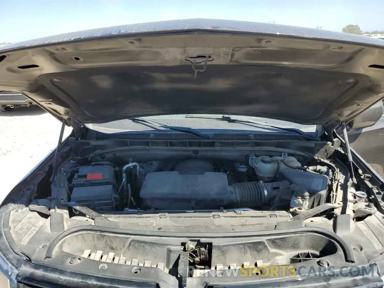 12 fotografías del automóvil dañado 1GNSKLED1MR273540 CHEVROLET TAHOE 2021
