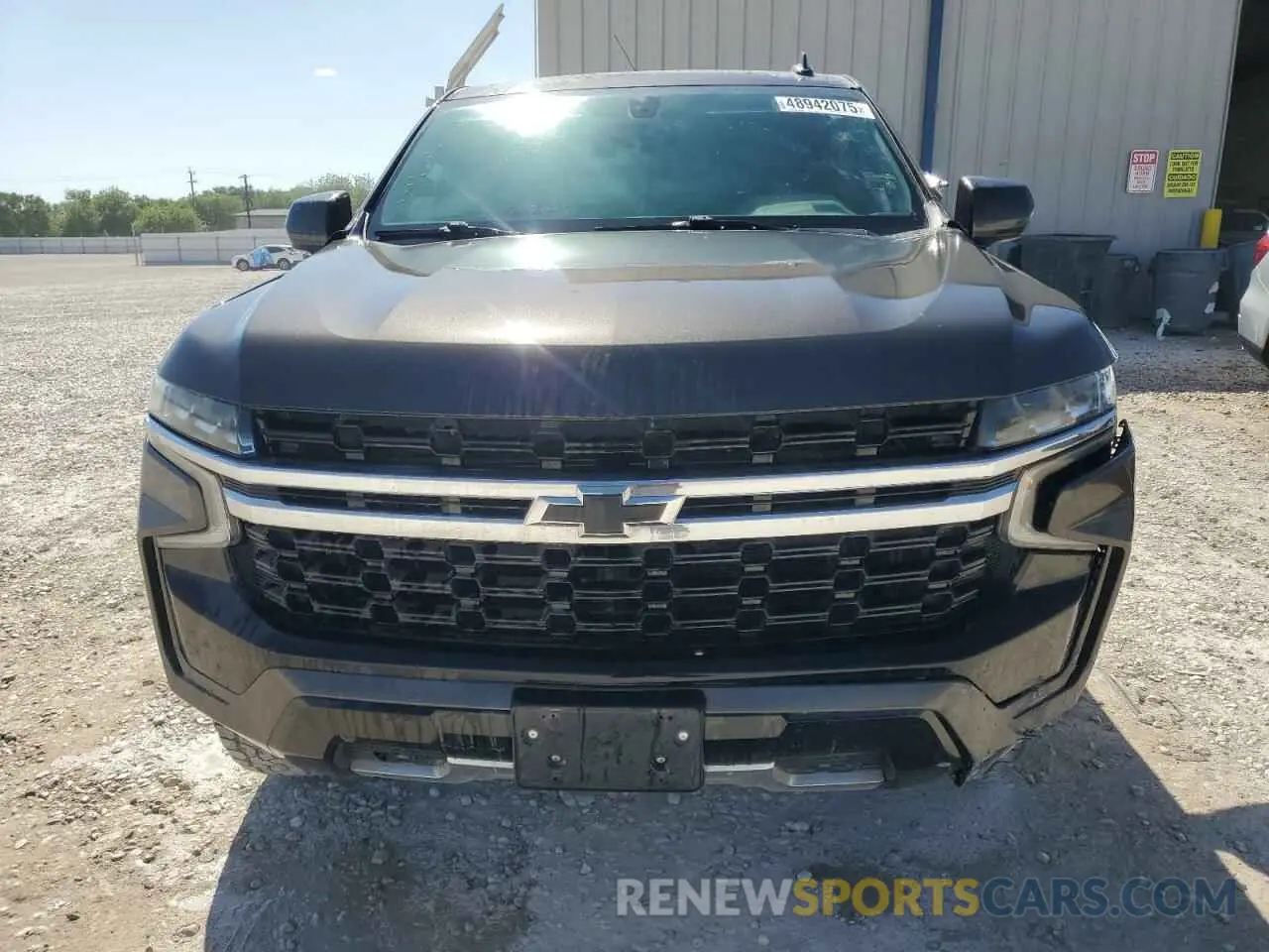 5 fotografías del automóvil dañado 1GNSKLED1MR273540 CHEVROLET TAHOE 2021