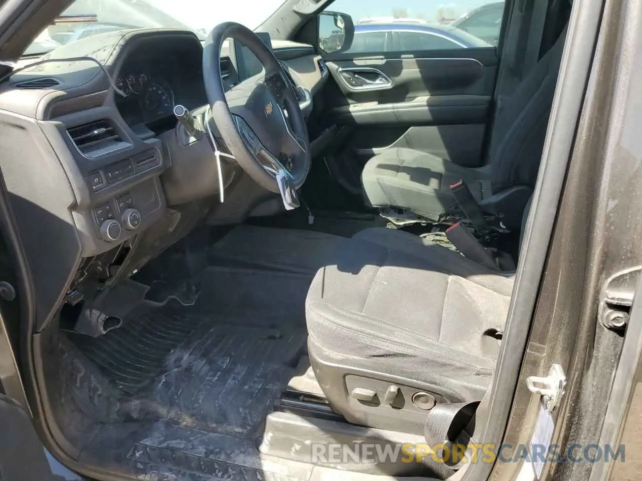 7 fotografías del automóvil dañado 1GNSKLED1MR273540 CHEVROLET TAHOE 2021