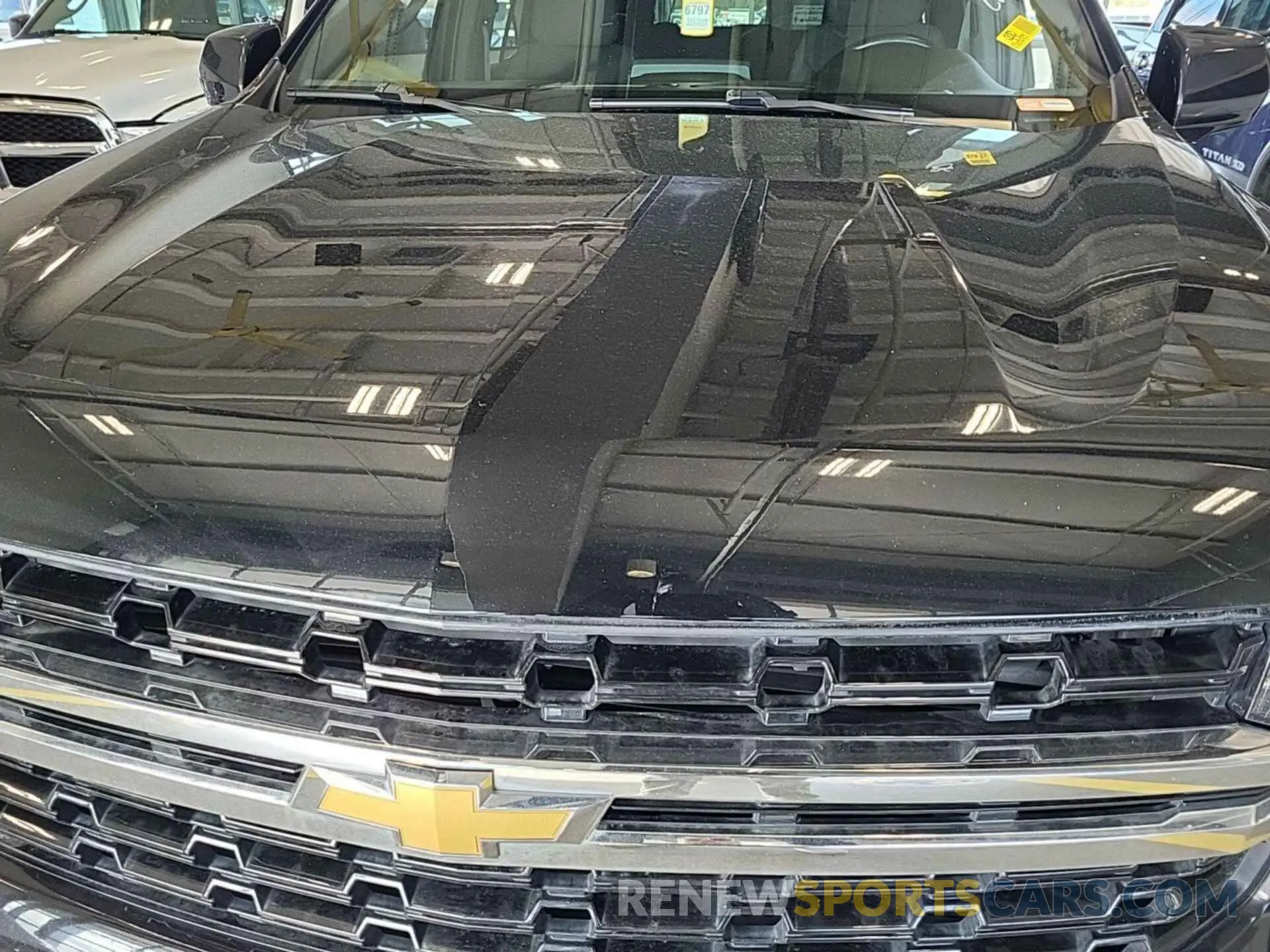 7 fotografías del automóvil dañado 1GNSKMKD9MR294419 CHEVROLET TAHOE 2021