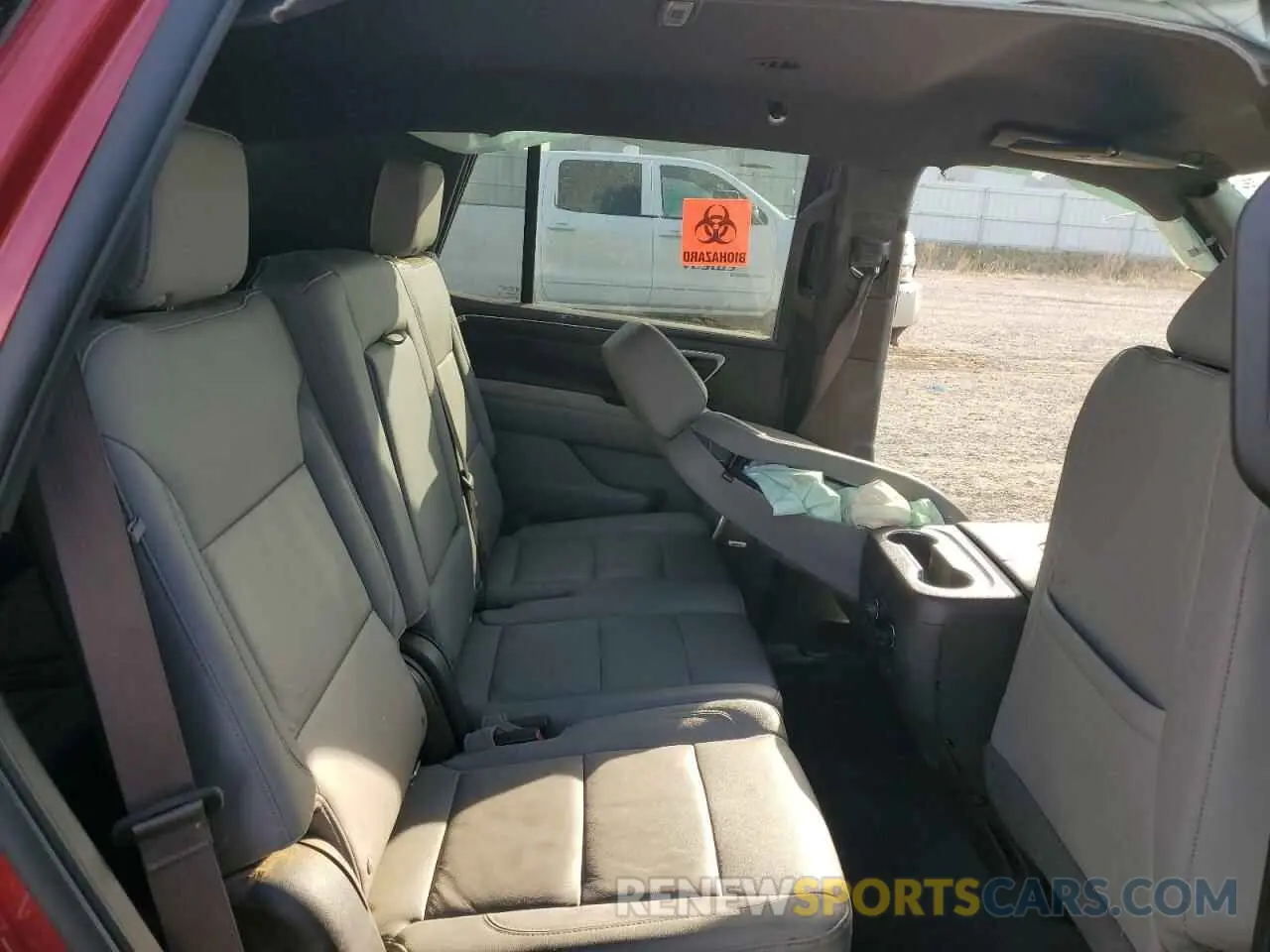 11 fotografías del automóvil dañado 1GNSKNKD1MR160347 CHEVROLET TAHOE 2021