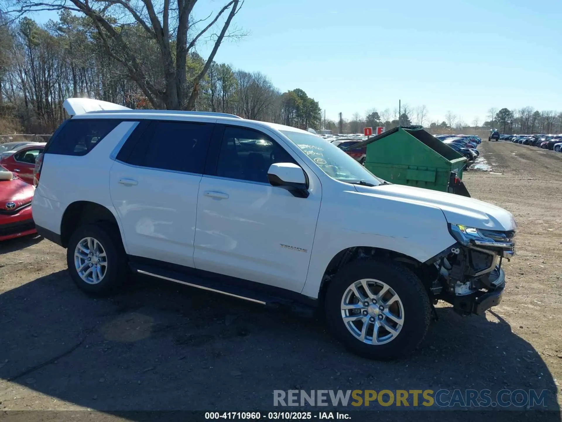 13 fotografías del automóvil dañado 1GNSKNKD2MR274146 CHEVROLET TAHOE 2021