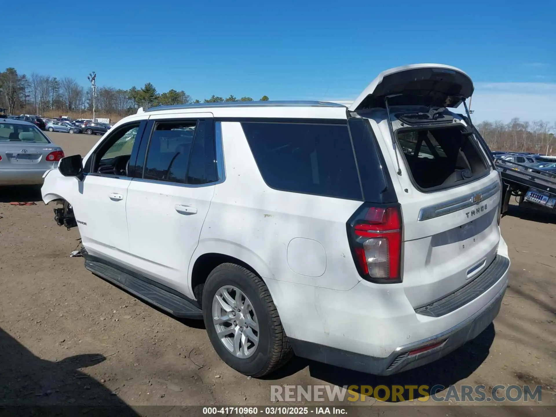 14 fotografías del automóvil dañado 1GNSKNKD2MR274146 CHEVROLET TAHOE 2021