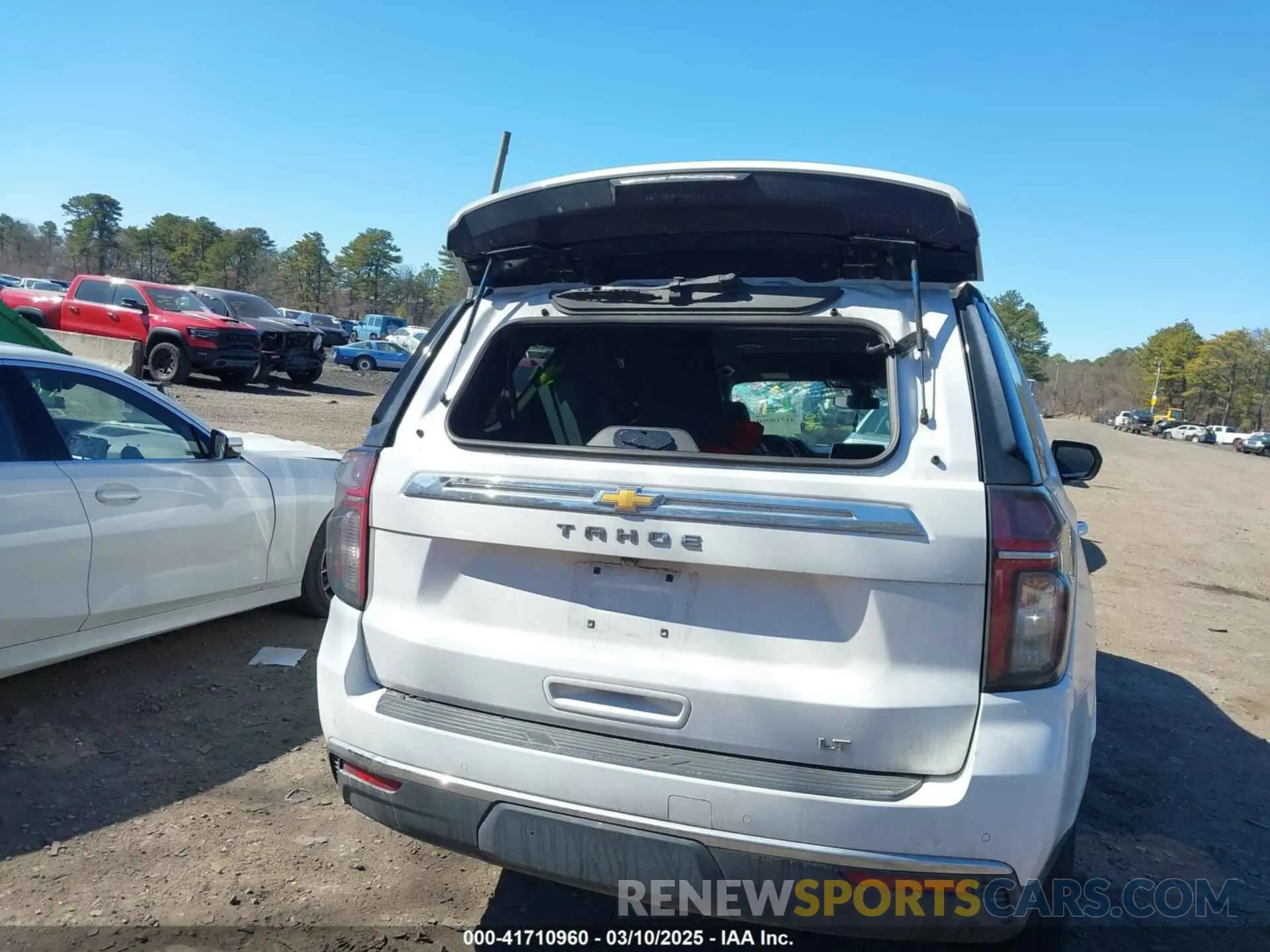 16 fotografías del automóvil dañado 1GNSKNKD2MR274146 CHEVROLET TAHOE 2021
