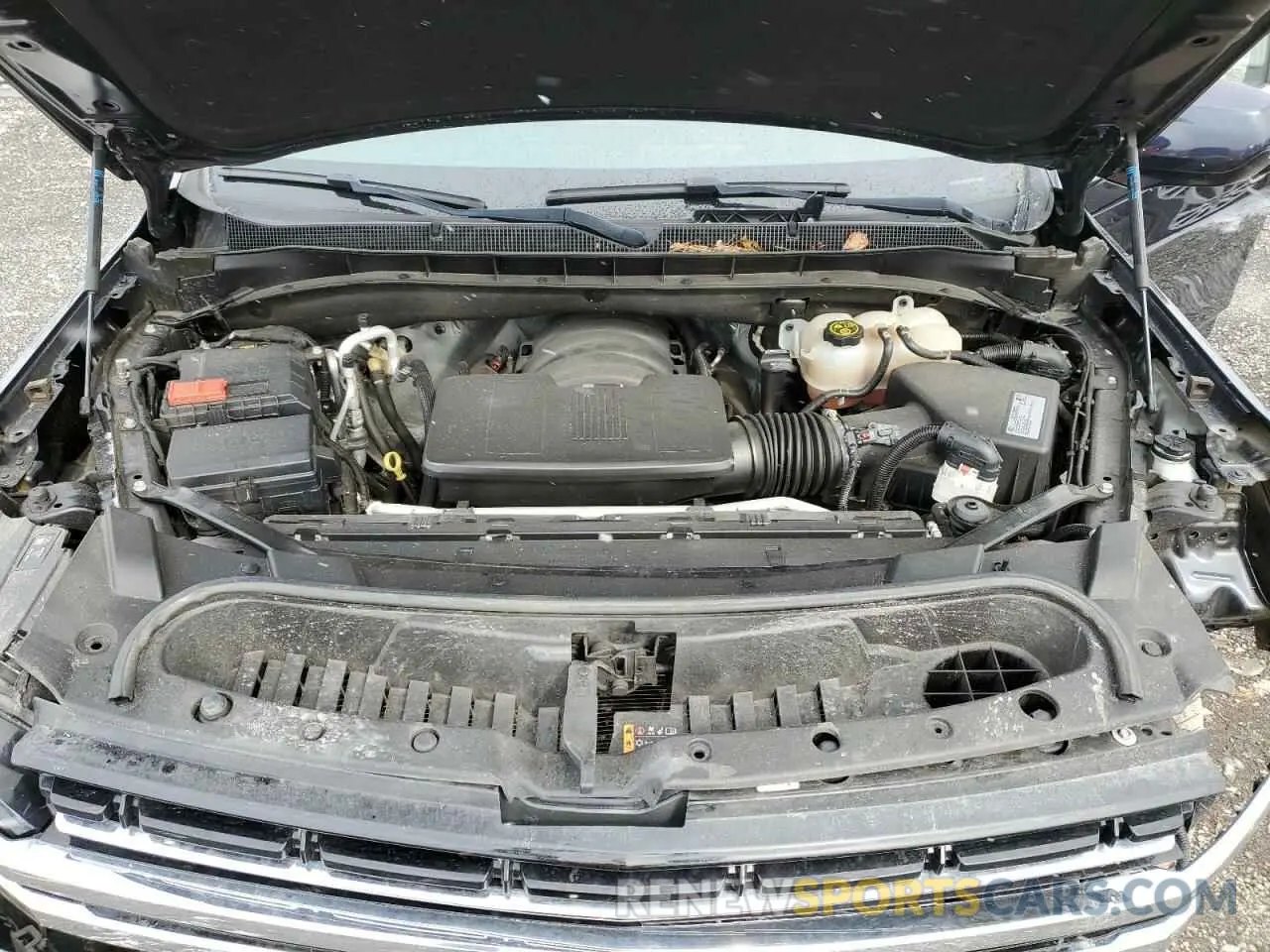 14 fotografías del automóvil dañado 1GNSKNKD2MR362677 CHEVROLET TAHOE 2021