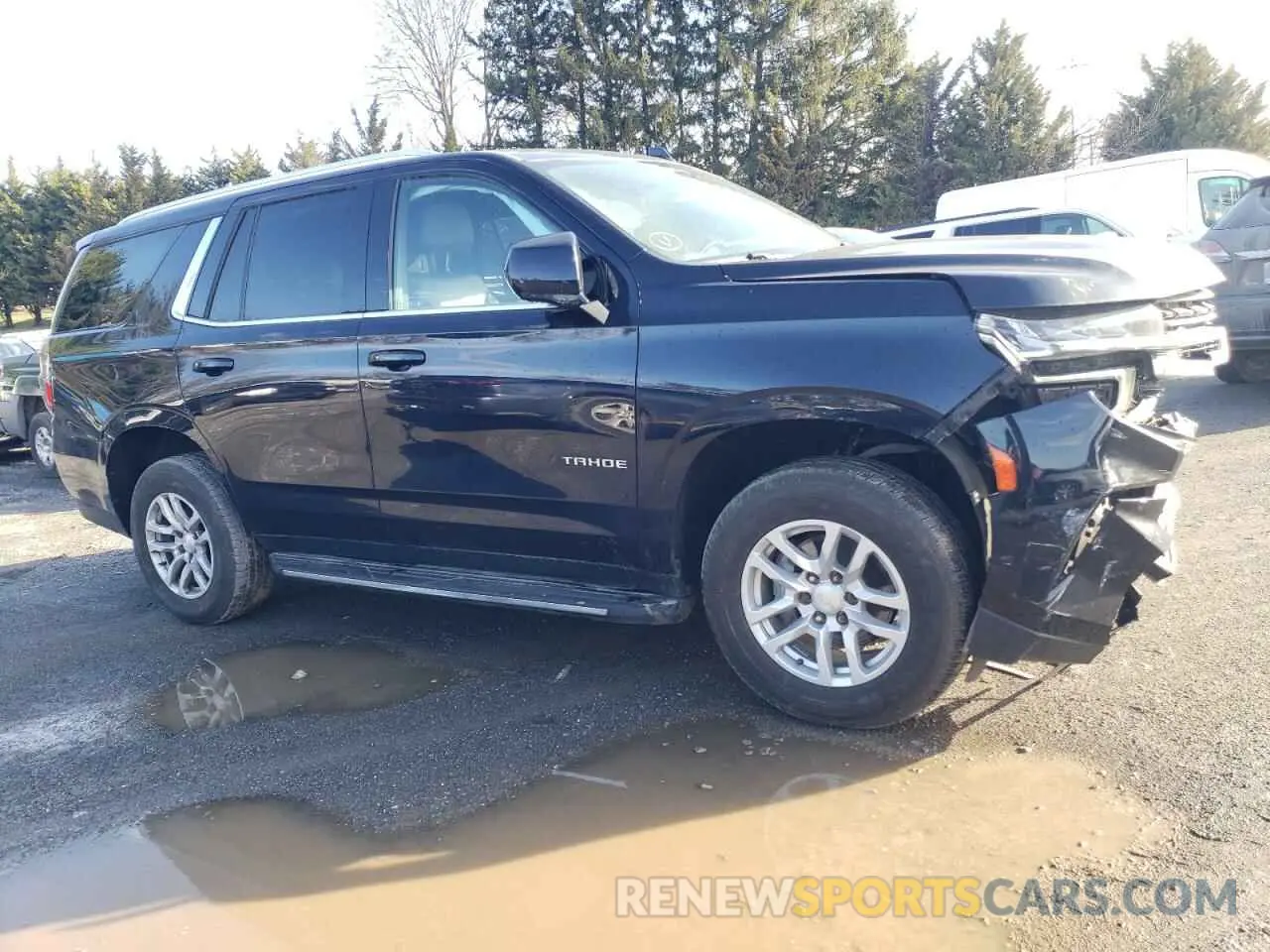 4 fotografías del automóvil dañado 1GNSKNKD2MR362677 CHEVROLET TAHOE 2021