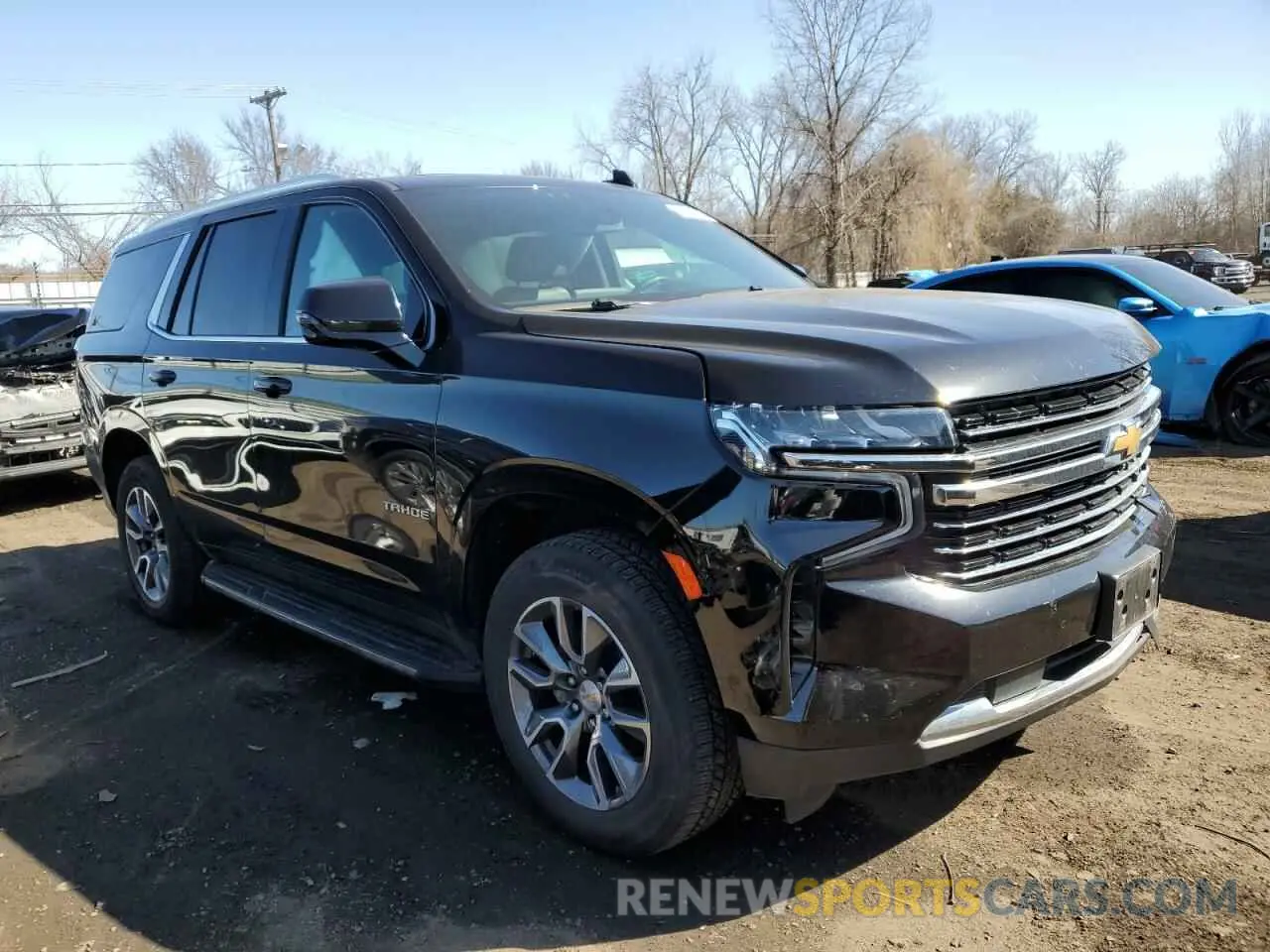 4 fotografías del automóvil dañado 1GNSKNKD3MR146174 CHEVROLET TAHOE 2021