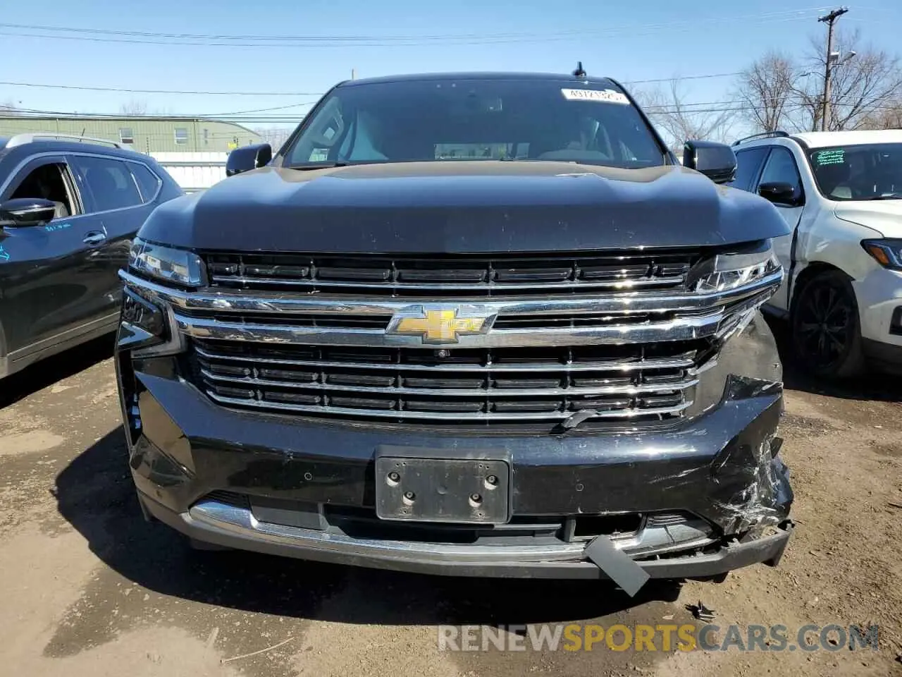 5 fotografías del automóvil dañado 1GNSKNKD3MR146174 CHEVROLET TAHOE 2021