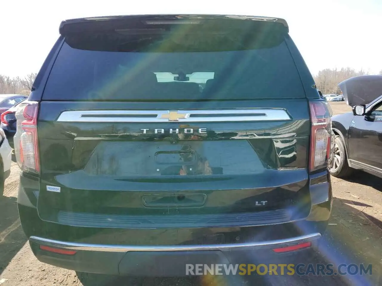 6 fotografías del automóvil dañado 1GNSKNKD3MR146174 CHEVROLET TAHOE 2021
