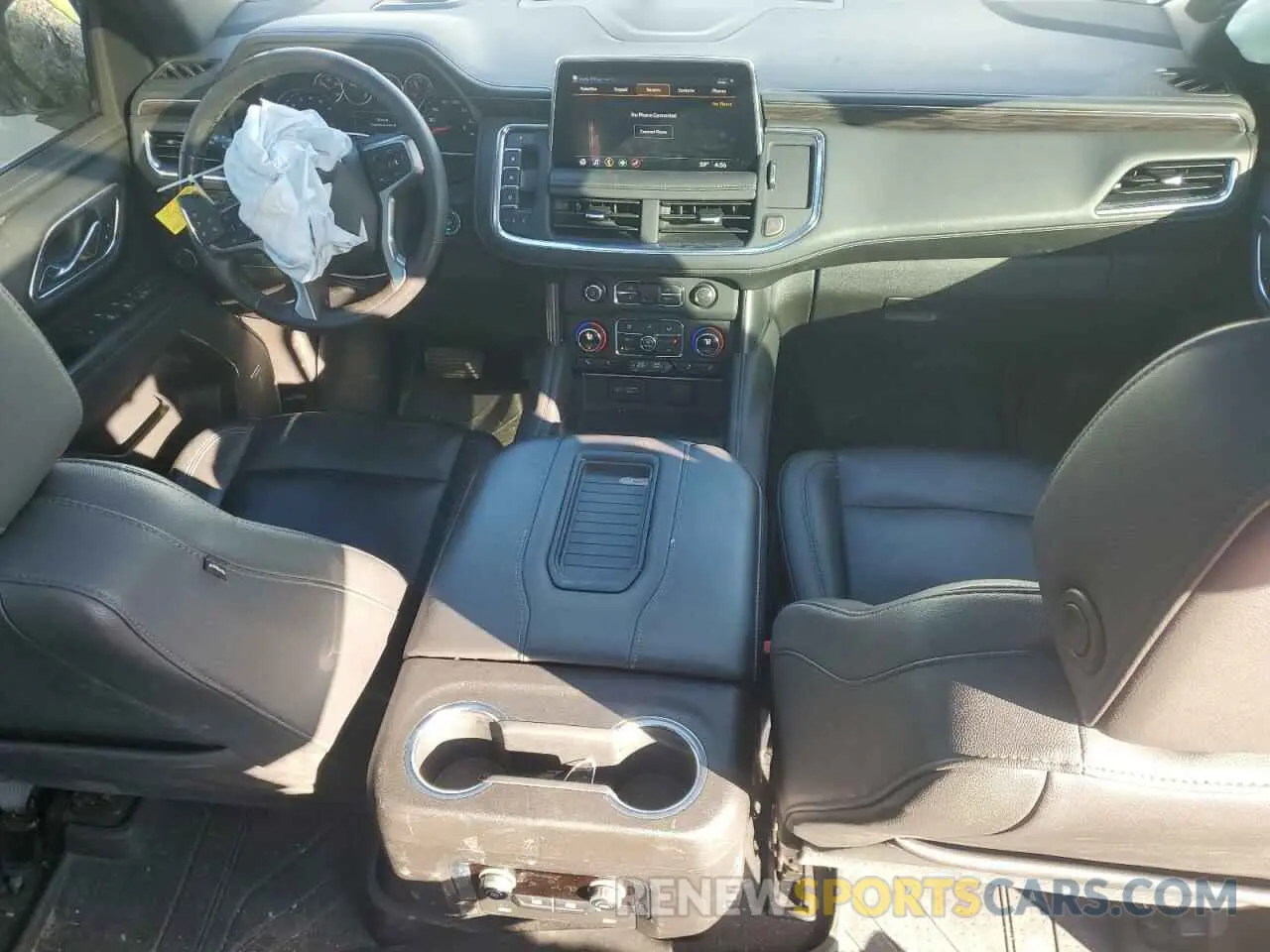 8 fotografías del automóvil dañado 1GNSKNKD6MR210773 CHEVROLET TAHOE 2021