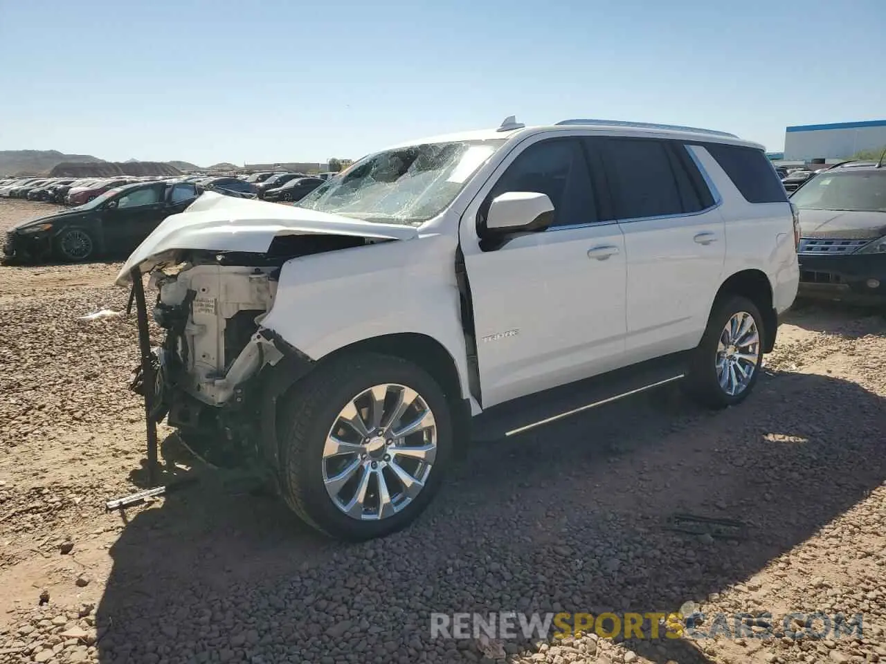 1 fotografías del automóvil dañado 1GNSKNKD8MR231429 CHEVROLET TAHOE 2021