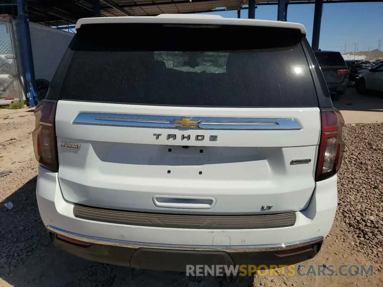 6 fotografías del automóvil dañado 1GNSKNKD8MR231429 CHEVROLET TAHOE 2021