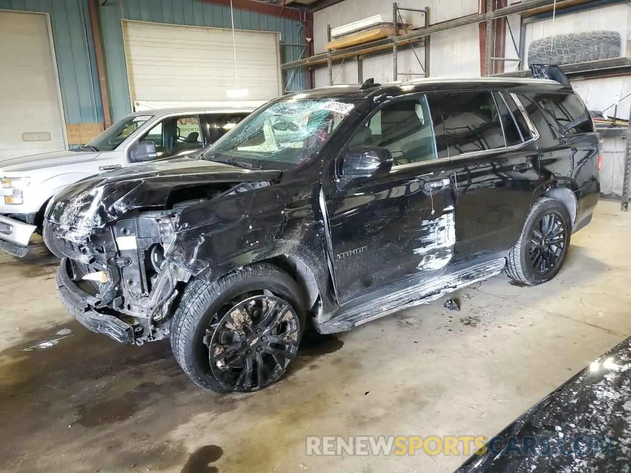 1 fotografías del automóvil dañado 1GNSKNKD8MR394503 CHEVROLET TAHOE 2021
