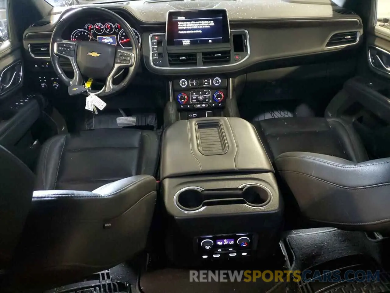 8 fotografías del automóvil dañado 1GNSKNKD8MR394503 CHEVROLET TAHOE 2021