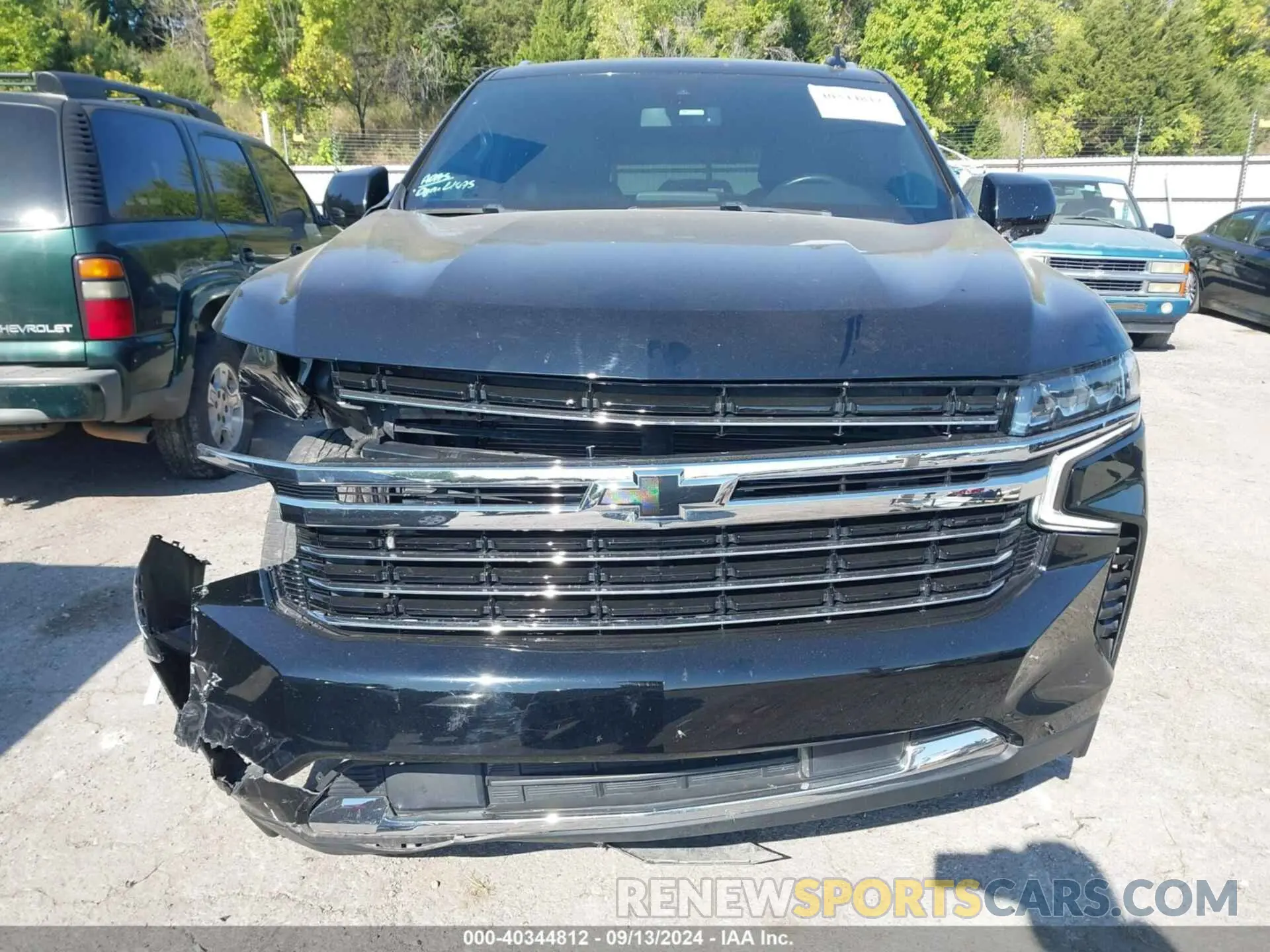 13 fotografías del automóvil dañado 1GNSKNKD8MR485559 CHEVROLET TAHOE 2021