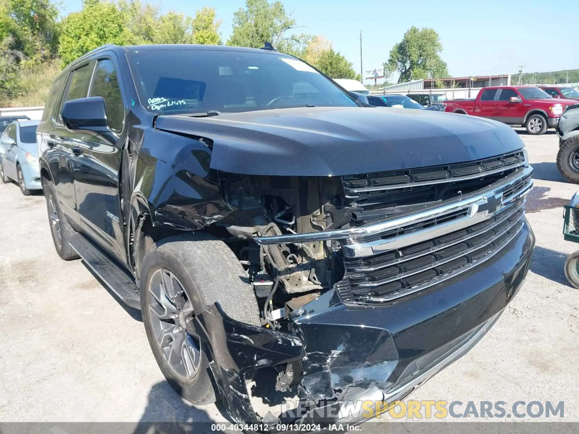 6 fotografías del automóvil dañado 1GNSKNKD8MR485559 CHEVROLET TAHOE 2021
