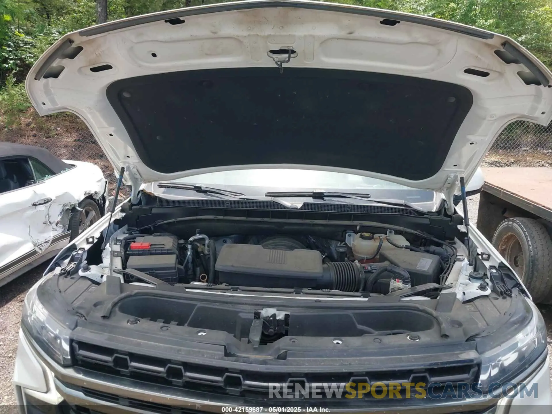 10 fotografías del automóvil dañado 1GNSKPKD0MR239231 CHEVROLET TAHOE 2021