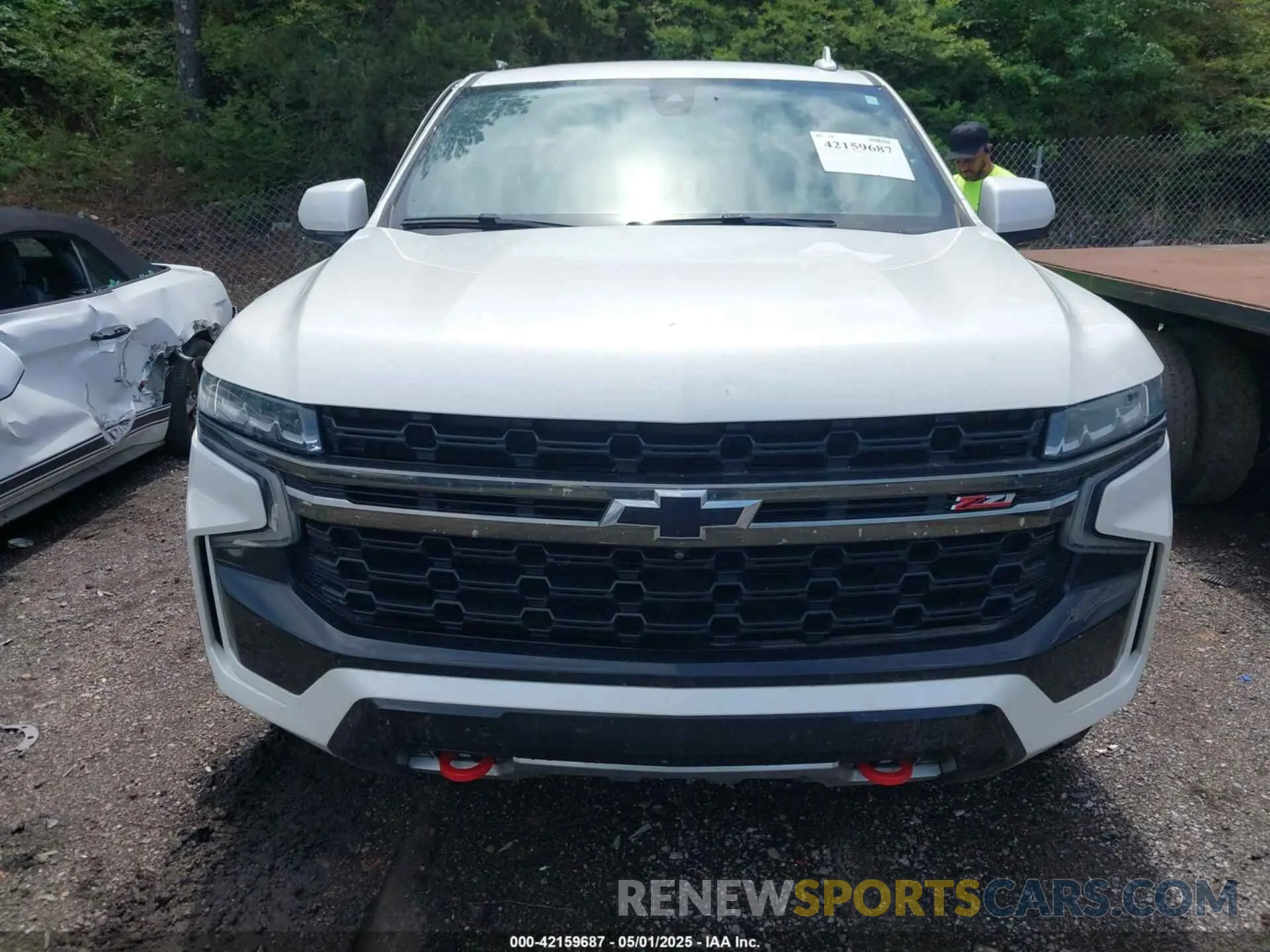 12 fotografías del automóvil dañado 1GNSKPKD0MR239231 CHEVROLET TAHOE 2021