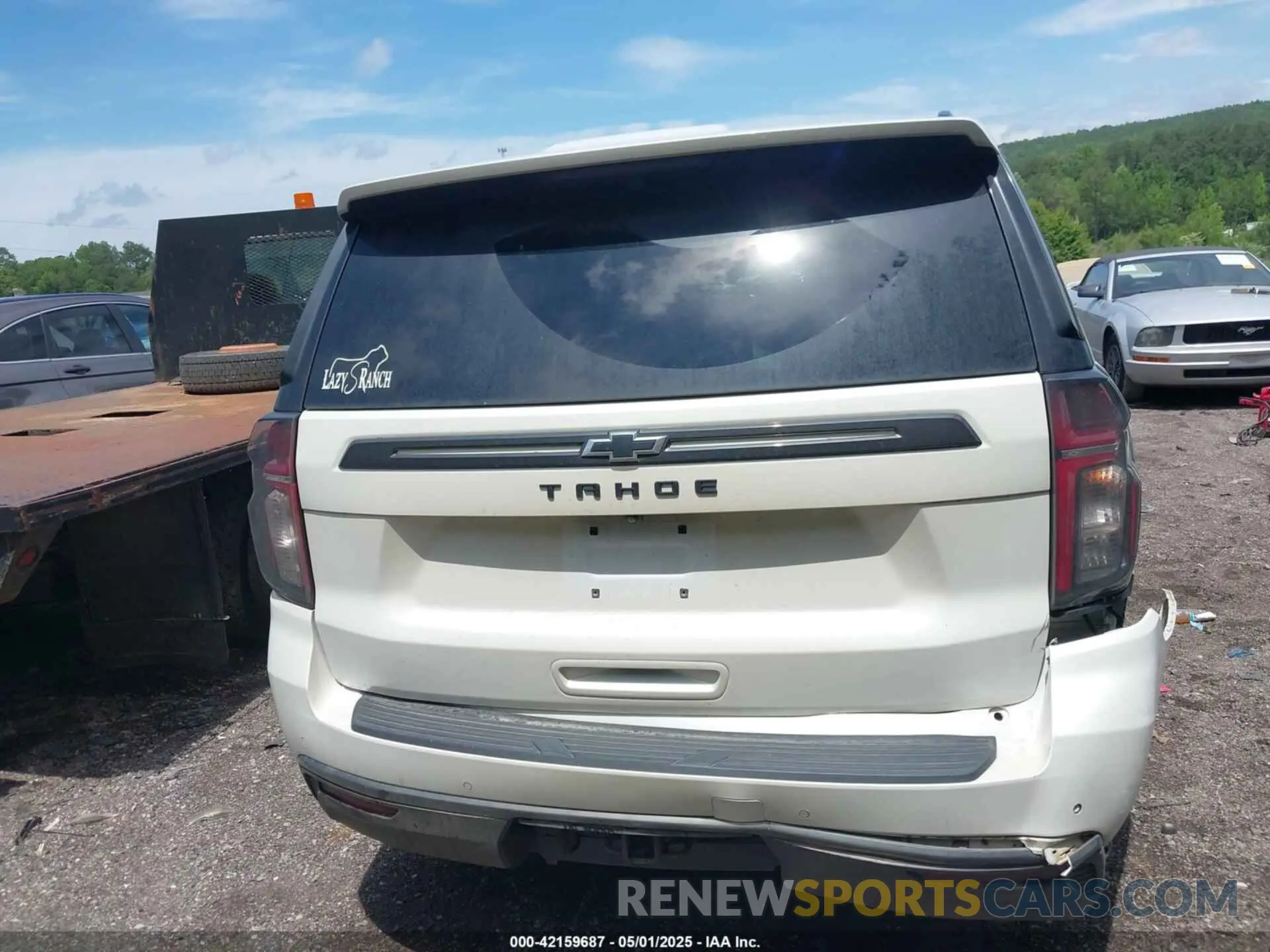 16 fotografías del automóvil dañado 1GNSKPKD0MR239231 CHEVROLET TAHOE 2021