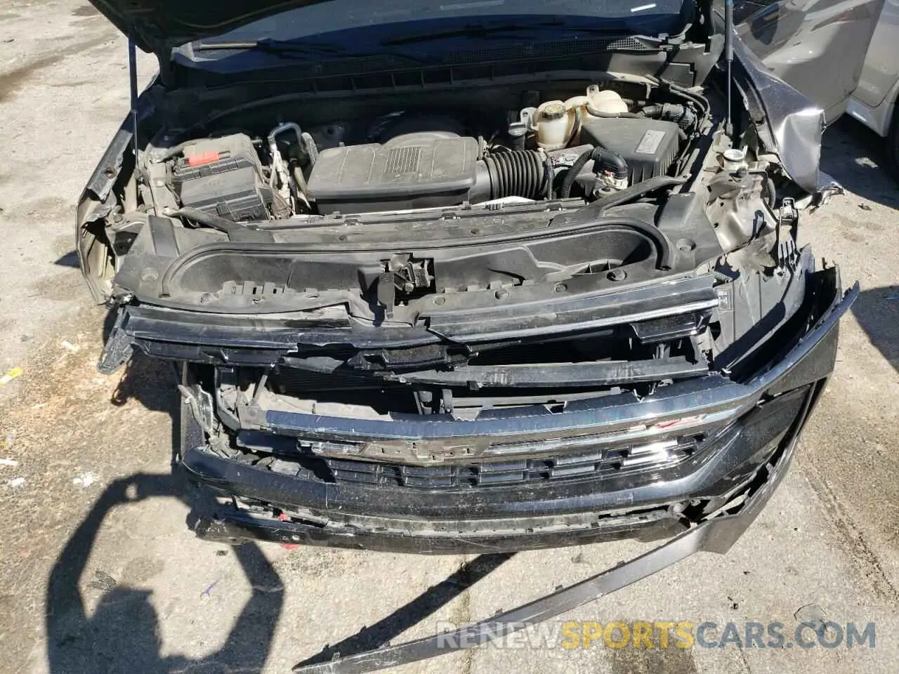 12 fotografías del automóvil dañado 1GNSKPKD0MR285724 CHEVROLET TAHOE 2021