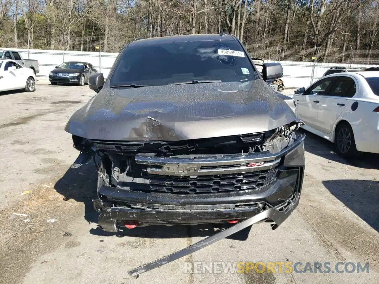 5 fotografías del automóvil dañado 1GNSKPKD0MR285724 CHEVROLET TAHOE 2021