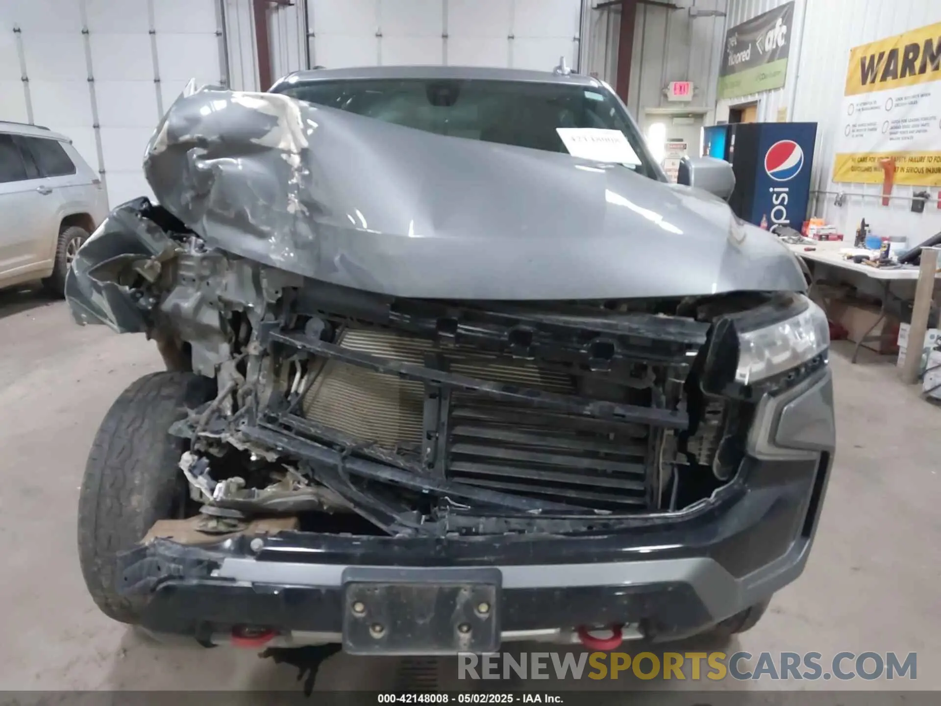 12 fotografías del automóvil dañado 1GNSKPKD0MR463289 CHEVROLET TAHOE 2021