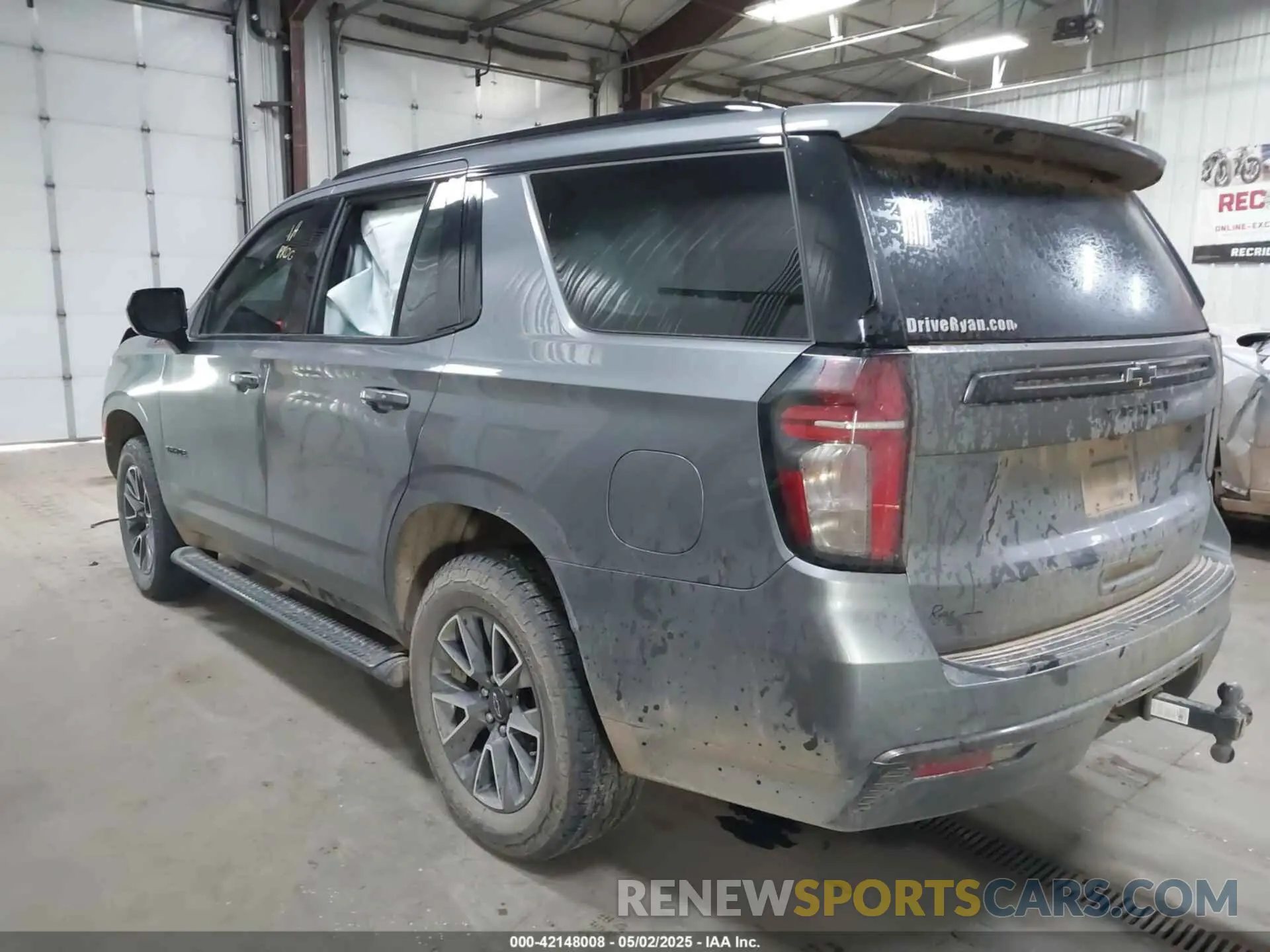 3 fotografías del automóvil dañado 1GNSKPKD0MR463289 CHEVROLET TAHOE 2021