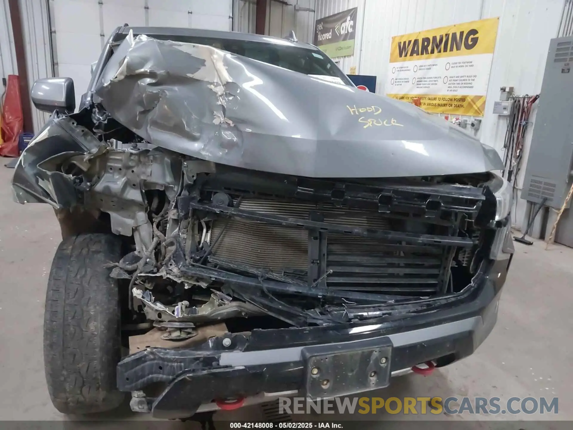 6 fotografías del automóvil dañado 1GNSKPKD0MR463289 CHEVROLET TAHOE 2021