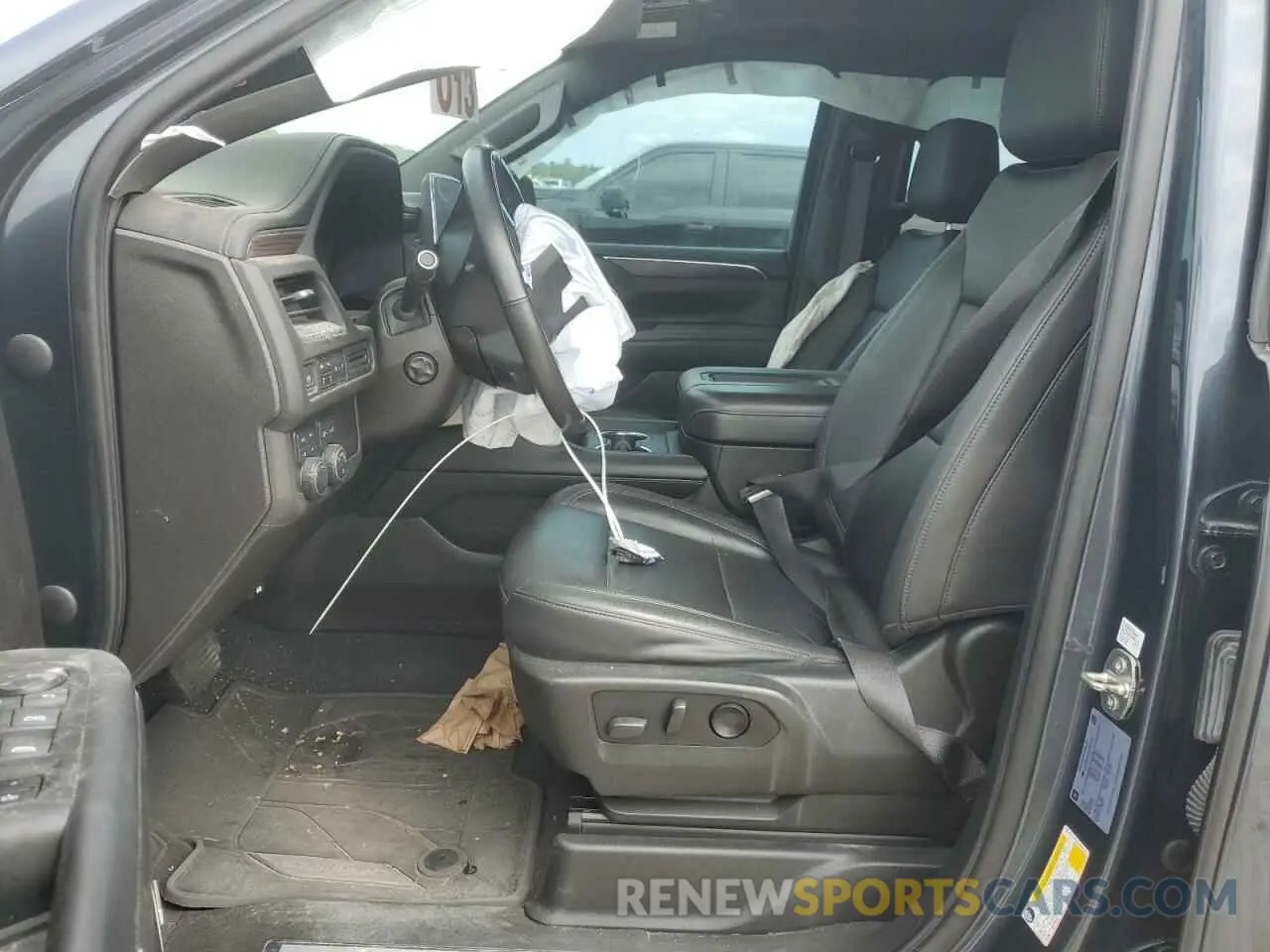7 fotografías del automóvil dañado 1GNSKPKD1MR282573 CHEVROLET TAHOE 2021