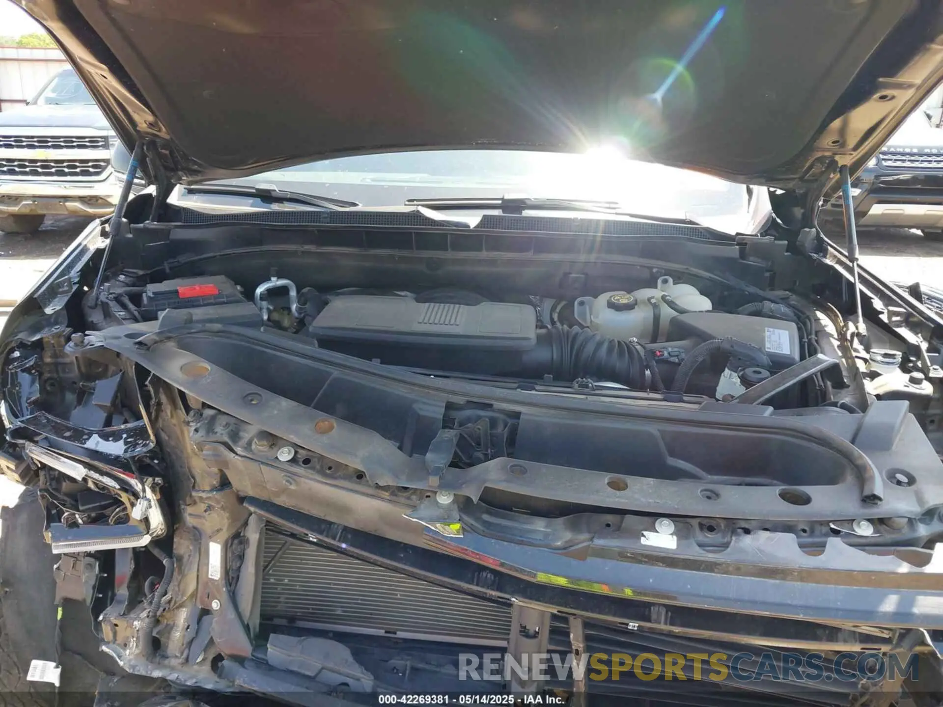 10 fotografías del automóvil dañado 1GNSKPKD1MR313689 CHEVROLET TAHOE 2021