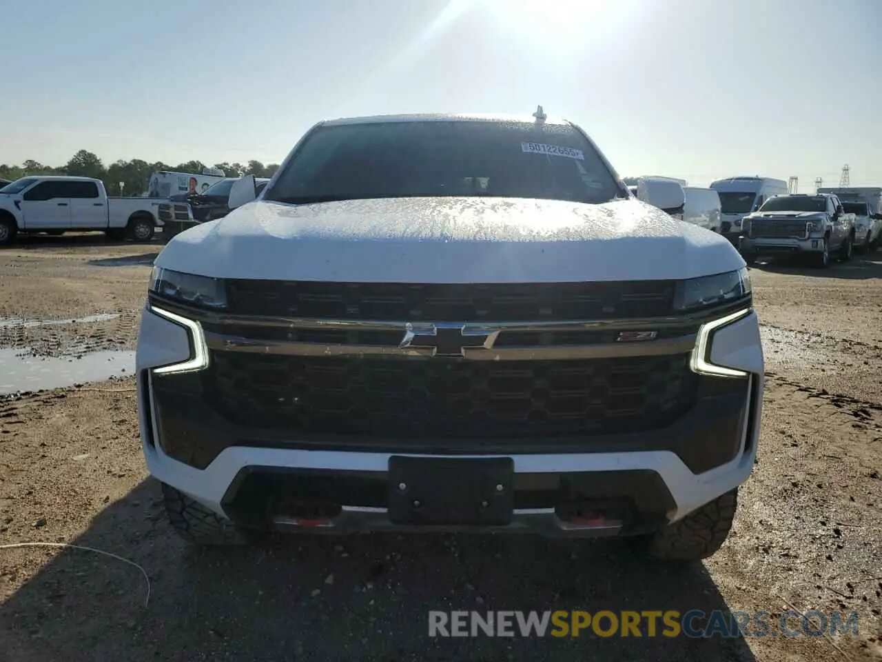5 fotografías del automóvil dañado 1GNSKPKD3MR226425 CHEVROLET TAHOE 2021
