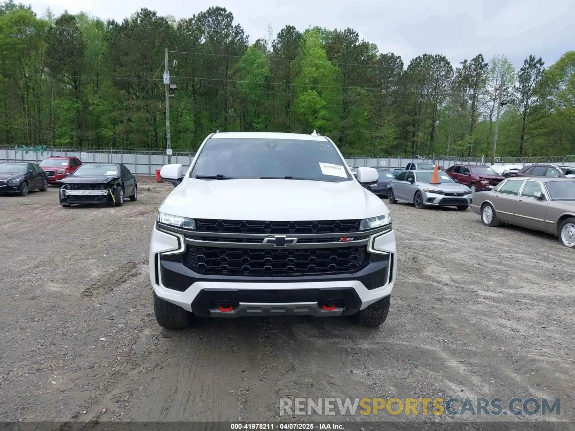 12 fotografías del automóvil dañado 1GNSKPKD3MR239319 CHEVROLET TAHOE 2021