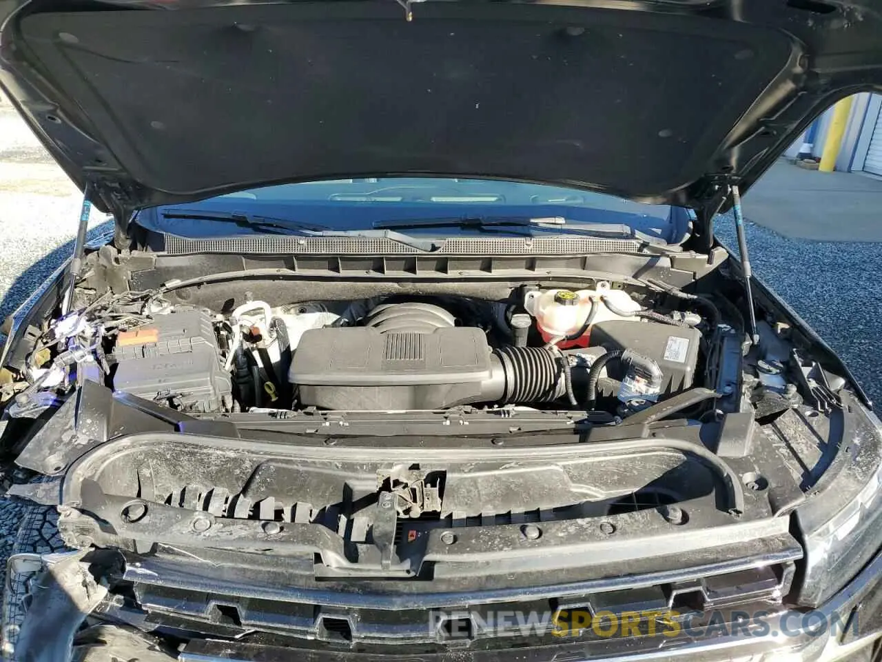 13 fotografías del automóvil dañado 1GNSKPKD3MR343566 CHEVROLET TAHOE 2021