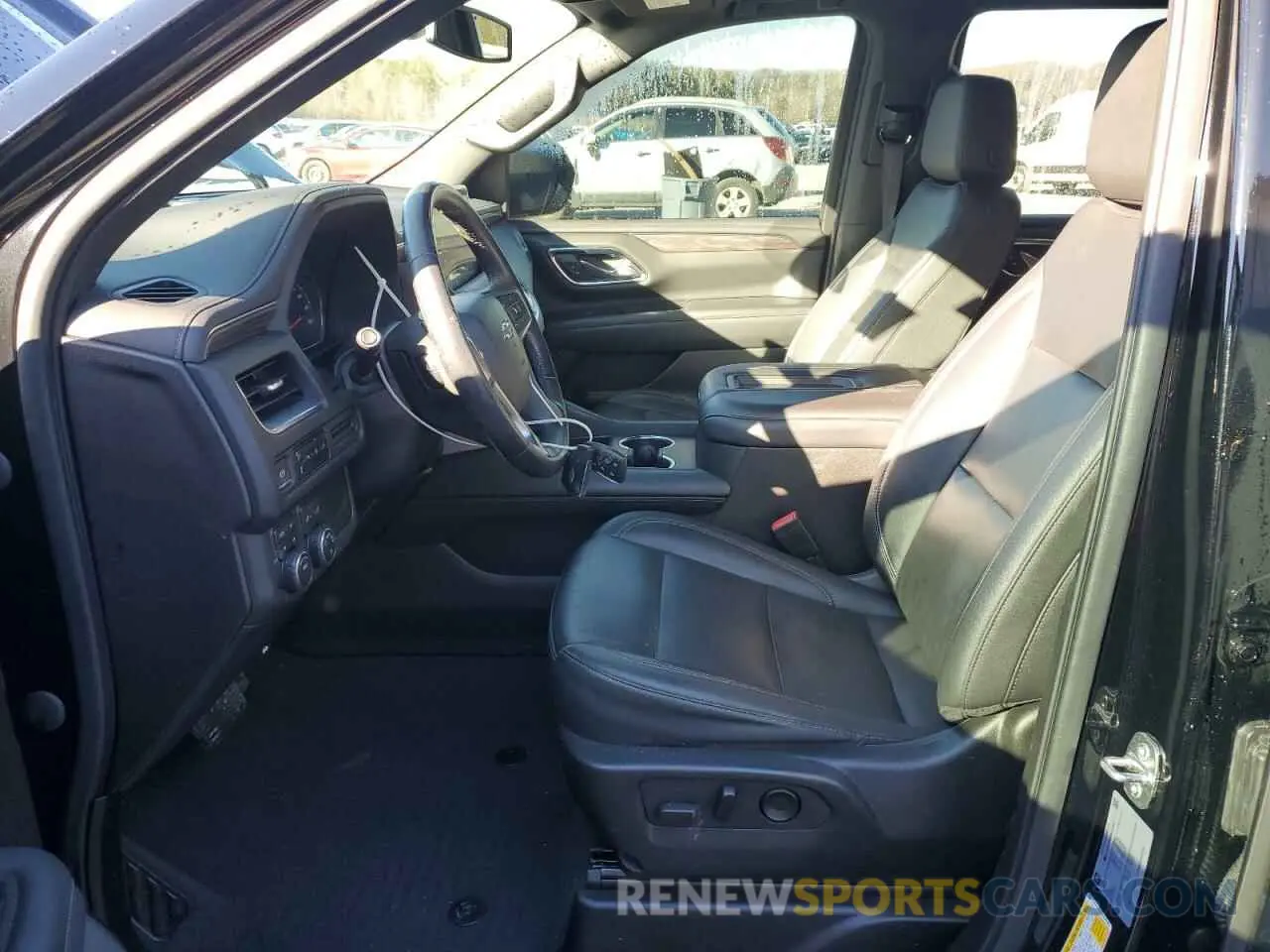 7 fotografías del automóvil dañado 1GNSKPKD3MR343566 CHEVROLET TAHOE 2021