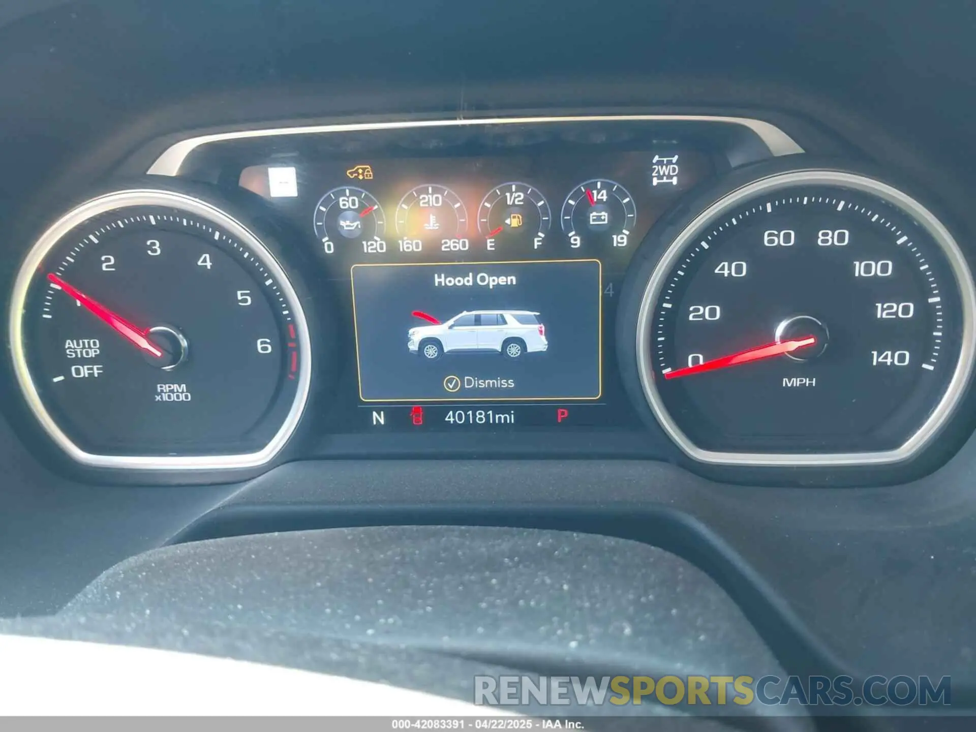7 fotografías del automóvil dañado 1GNSKPKD4MR228894 CHEVROLET TAHOE 2021