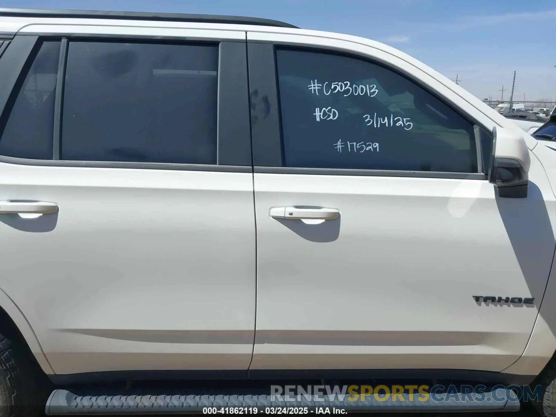 13 fotografías del automóvil dañado 1GNSKPKD6MR292371 CHEVROLET TAHOE 2021